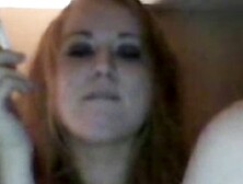 Cute German Dildos Her Pussy On Webcam