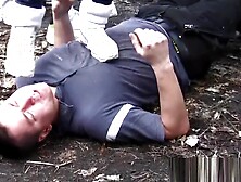 Nike,  Buffalo,  Airmax Slave.  Trample And Stomp.  Hot Sneaker Girls