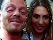 Ink'd Up German Babe - Red Ink Girl Fucked Hard By A Big Black Dick