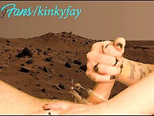 CUTE BEAUTY EDGES TRACTABLE ALLIES WEENIE TO MULTIPLE ORGASMS ON MARS