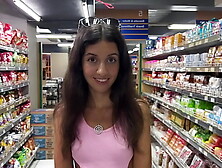 I'll Buy A Babe Whatever She Wants If She Walks Around The Supermarket With Cum On Her Face - Cumwalk