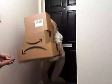 Wild Masturbation Man Encounters Delivery Lady, Who Agrees to Assist Him in Reaching Climax