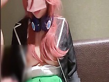 五等分○花嫁　中○三玖ちゃん　コスプレ　手とお口でご奉仕プレイ　乳首舐め最高です笑