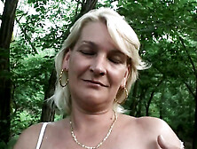 Foxy Mature Loves To Get Pounded In Nature