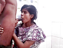 18 Year Old Indian Gf Sucking Big Cock In Bathroom