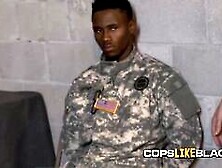 Big Titted Cops In Uniform Take A Soldier To Use His Bbc