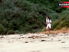 Ashley Porter Bare Boobs And Butt On Beach – The Young Nurses