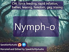 Hot BIG BODIED WOMAN Nymph Watches Your Belly Inflate With Fat Sap F/A