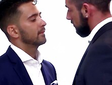 "Rimjob Roughness: Hot Jocks Robby Rojo & Drew Sebastian Fucked Hard"