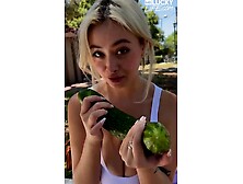 Chloe Surreal Brings Her Massive Melons To Harvest Every Drop