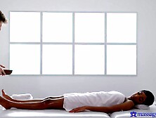 Asia Rae SUPERLATIVELY GOOD black oil massage FULL SCENE - Massage Rooms