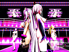 mmd r18 Mash and BB Pele Love Dee jizz swallow 3d cartoon