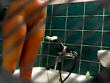 my horny stepmother takes a shower