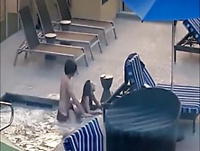 Couple Caught Fucking In The Hotel Jacuzzi