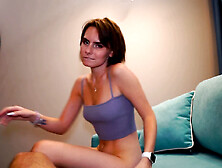 Best friend teaches how to earn cash through sex - POV blowjob and doggystyle sex - featuring Darcy Dark