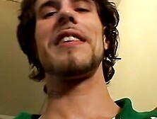 Young straight thugs jacking off their cocks for cum