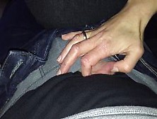 Milf Handjob Surprise Foreskin Play (No Cum)