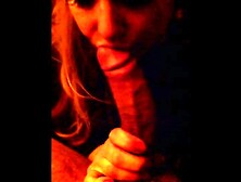 Girlfriends learning to swallow sperm