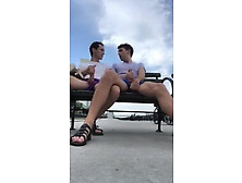 Two Guys Jerking Of In Public