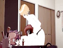 Cute Vtuber Yozora Mel Fucks Inugami Korone With A Fake-Dick - Hololive