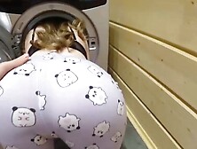 Sexy Babe Stuck In The Washing Machine And Fucked