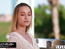 VIXEN Nice-looking Blond Model Kelly Collins Has Intensive Vehement Sex