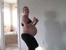 Pregnant dancing