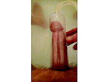 Dirty Old Man Pumping Up His Cock With Pre-Cum Ending