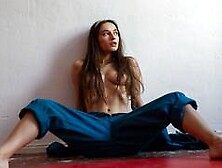 Petite brunette all natural big ass MILFs Gloria Sol body is a pure art