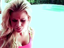 Eager youthful lesbian babes scissoring