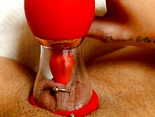 Extreme Sucker SELF PERSPECTIVE - Intense Cumming from Clit Swallowing Licking Toy