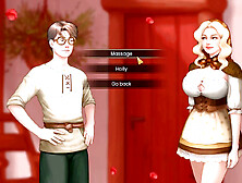 Hooters with the biggest boobs and cartoon fun