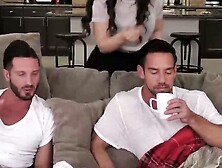 Savoring Stepdads Bliss A Delicious Exchange