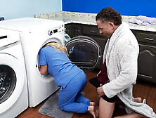 Naughty Nurse Takes A Load Off Danielle Renae Brazzers