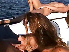 Pussy Loving Babes On A Boat - Alissa Ashley, Tyler & Matt