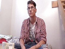 Bigstr - Debt Dandy - Debt-Ridden Hottie Has To Fuck A Well-Endowed Loan Shark