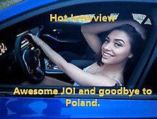 Sharp Joi From Sucking Cock Or The Way Goddess Gypsy Queen Says Goodbye To Poland !!!