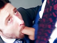 Power Play Bosses Thick Cock Tames Office Tern