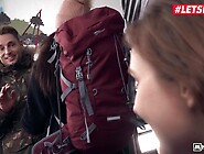 HORNYHOSTEL - Cheating Boyfriend Fucks Petite Blonde Babe Oxana Chic - LETSDOEIT