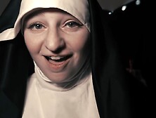 Horny Slutty Nun Sucks And Fucks Your Cock At The Halloween Party - Tantaly