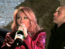 Antonella Del Lago is a tipsy MILF who wants to ride a man's dick