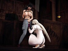 Jormungand Lesbo sex Dildo Fendom Koko x Valmet