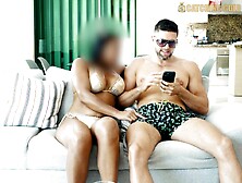 Big BOOBS Dark Ebony Latina Gets FUCKED By A WHITE Guy - Ebony