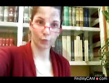 Cute teen naked in public