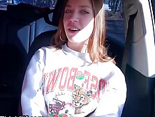 PublicAgent HOT Blonde Babe Gives A Sensual & Passionate Deepthroat For Cash