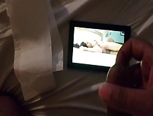 Training Myself To Be A Cuck While Watching White Stud Fuck Indian Wife