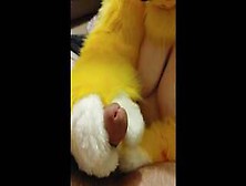 Furry Paw And Blowjob