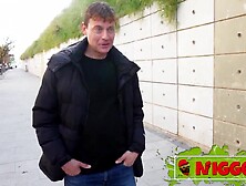 Glamorous ebony woman films porn with Lizzie Falconnat's sugar dad and is now a cuckold.  Interracial sex with Zoe Bombon on Nigg