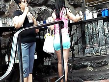 Short Bubble Ass Dominican Tight Shorts