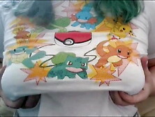 Dropping,  squeezing,  and bouncing my tits (GIF comp. )